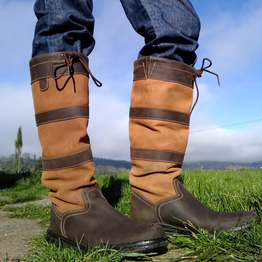 Tuffrider Leather Riding Boots